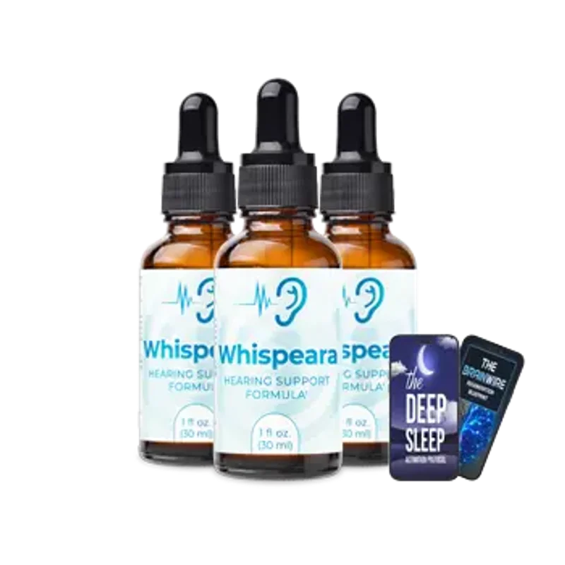 Whispeara Cognitive Health — 3 Bottle / 90 Day Pack