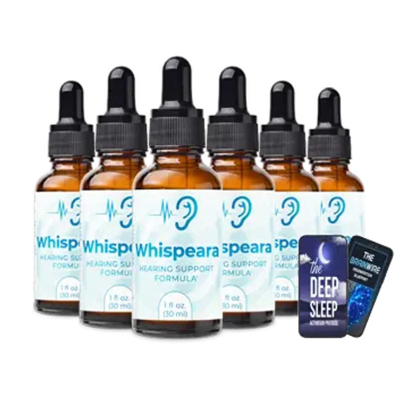 Whispeara Cognitive Health — 6 Bottle / 180 Day Pack